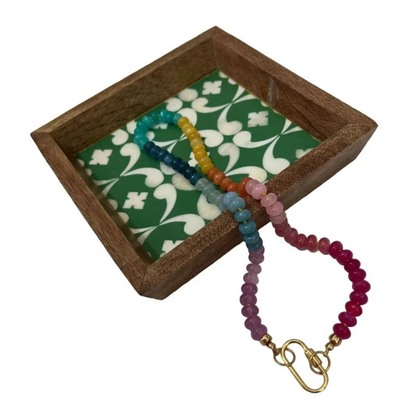 Inlaid Trinket Jewelry Tray - Picture 2 of 6